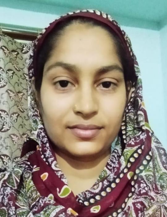 Aysha Khatun- Year of Passing-2020-Marks obtained in CGPA-7.63