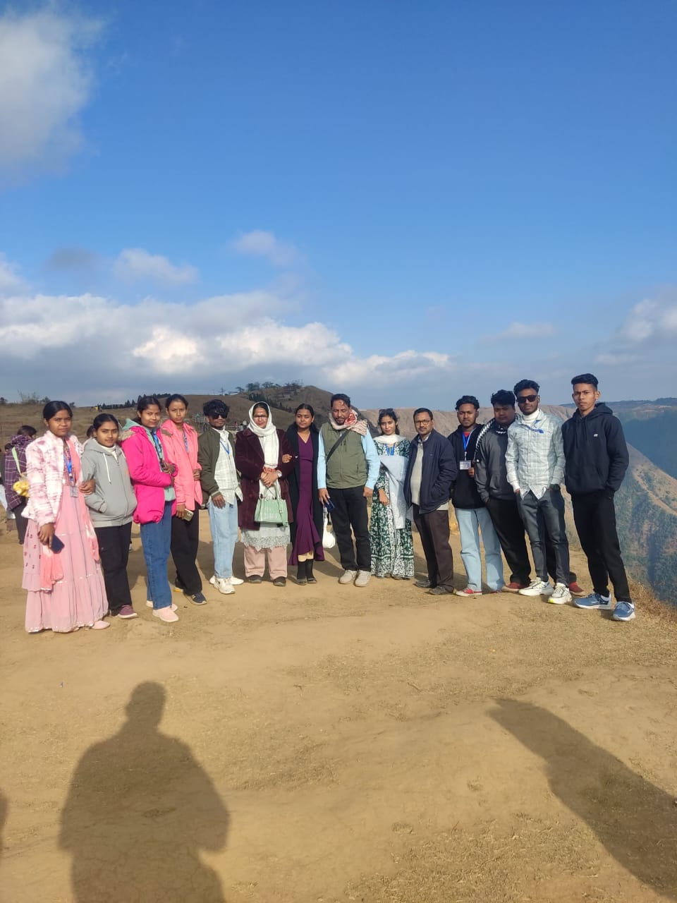 Eduational Tour at Laitlum canyons,Meghalaya