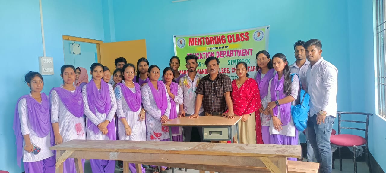 Mentoring Class in B.A 6th Semester